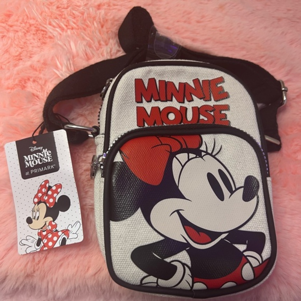 Disney Minnie Mouse Black and White Kids Bag